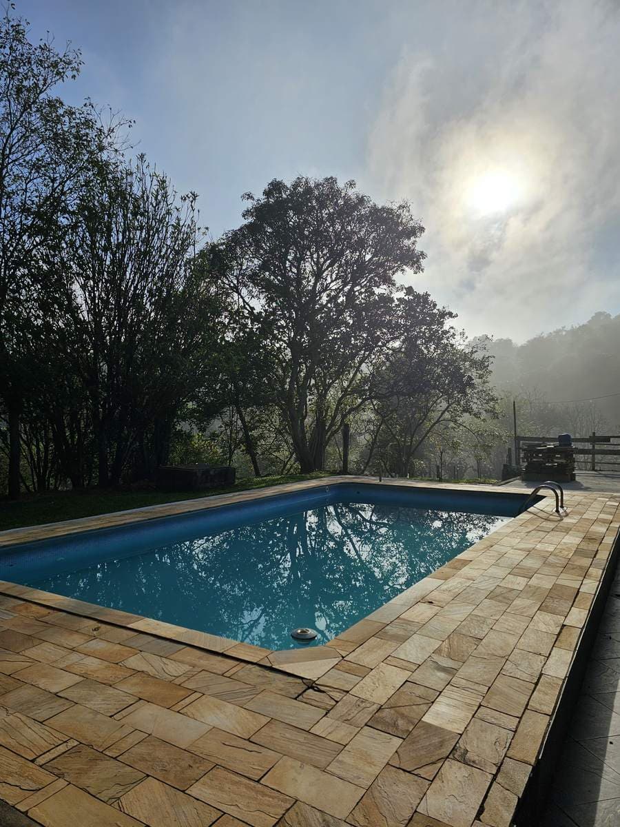 Amanhecer na pousada